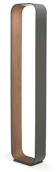 Pablo Contour Stehleuchte Graphit/Walnuss