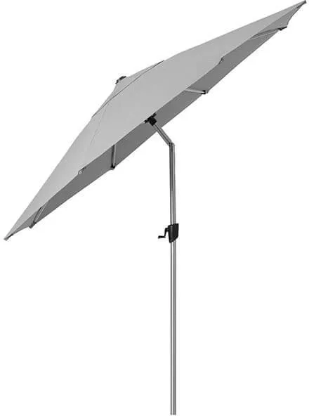 Cane-Line Sunshade Sonnenschirm mit Neigungsfunktion - Ø 300 cm - Hellgrau