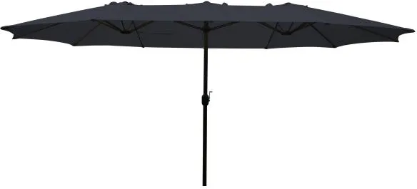 Twin Sonnenschirm Navy 270x460cm