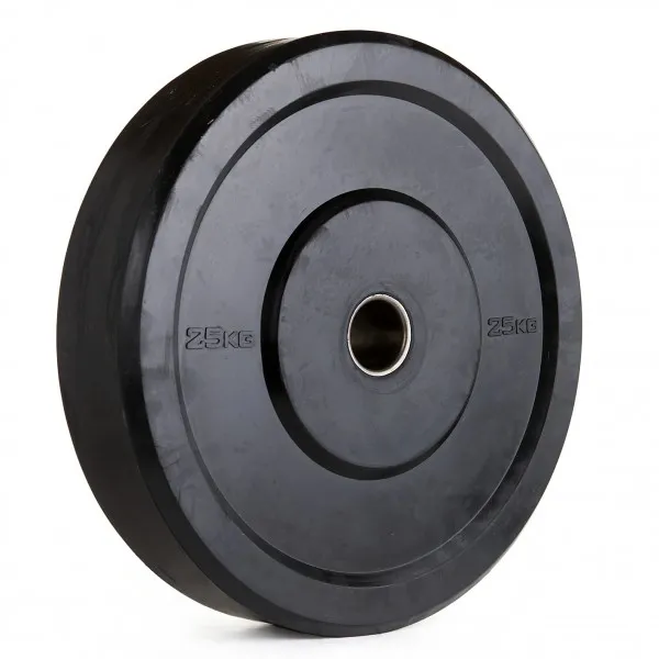 Nordic Fighter Schwarze Bumper Gewichtsscheibe 5kg / 50mm (1 Stk)