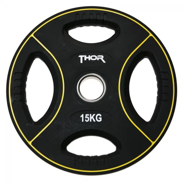 Thor Fitness Gewichtsscheibe m. Griff 15kg (1 Stk)